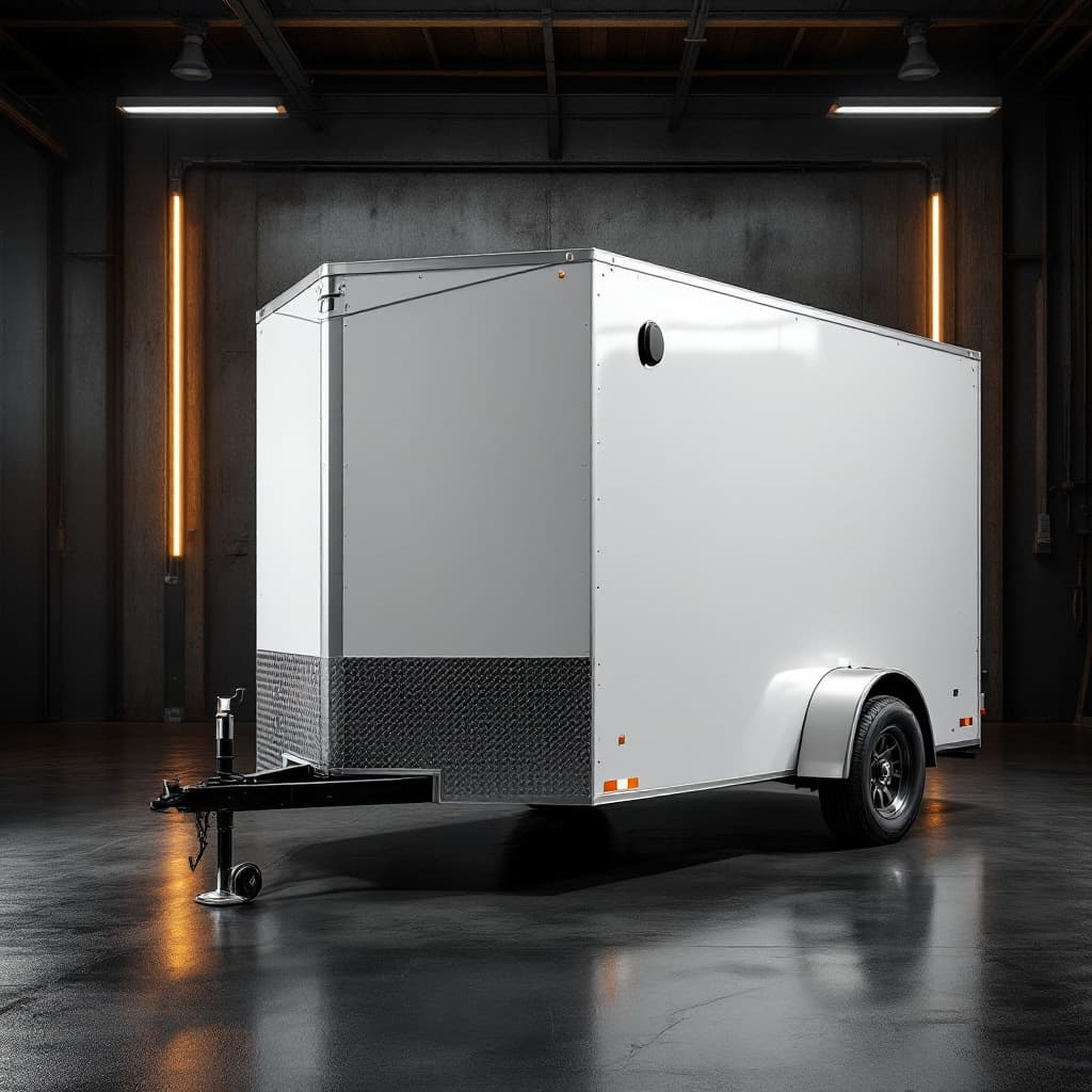 Ironwood 6x12 Enclosed Cargo Trailer, 3,500 GVWR