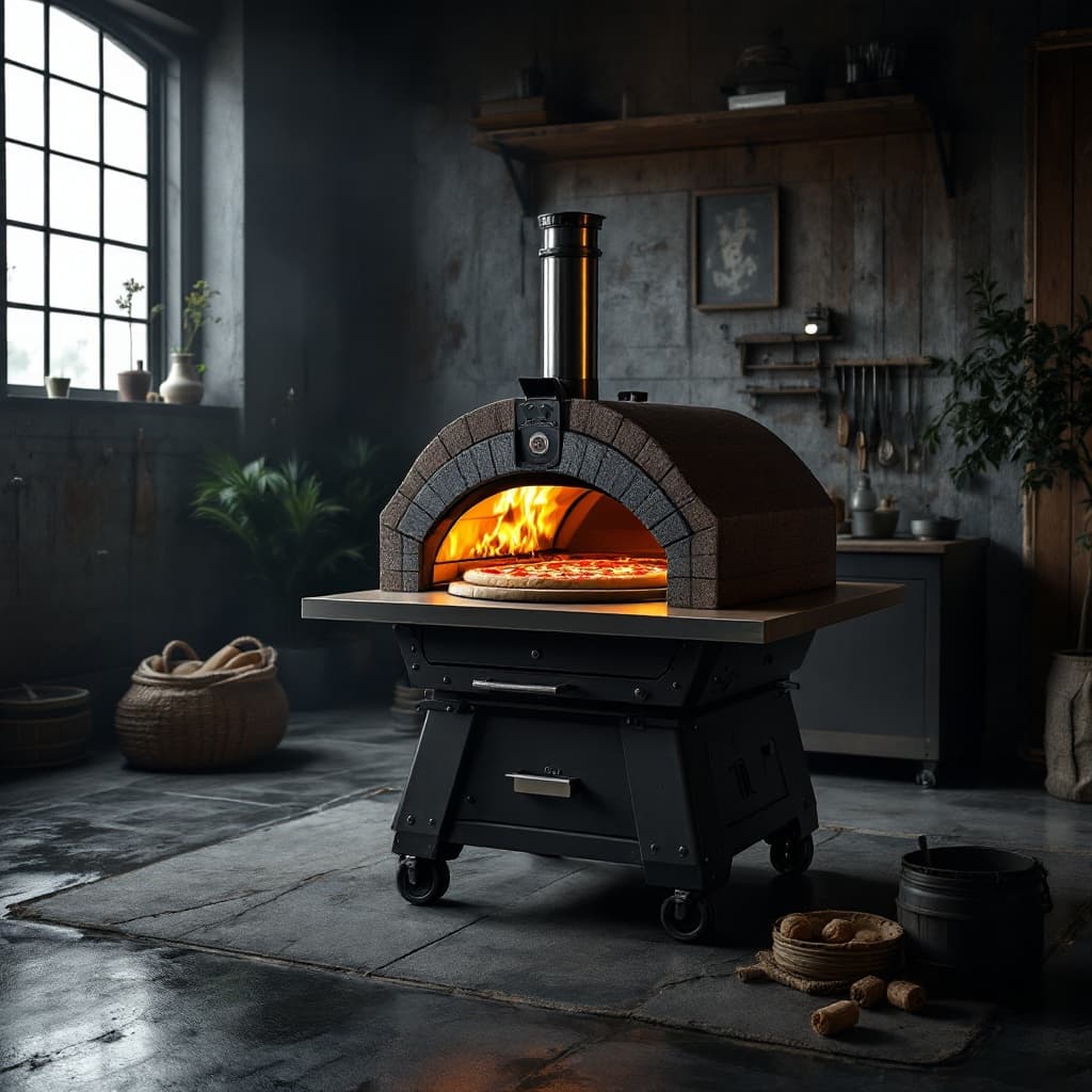Ironwood Patio Pizza Oven - 16-Inch Stone, 20,000 BTU