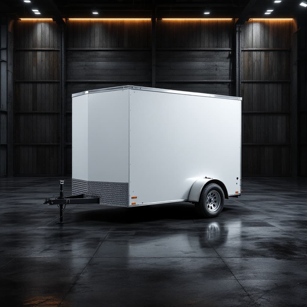 Ironwood 5x8 Enclosed Cargo Trailer, 2,990 GVWR