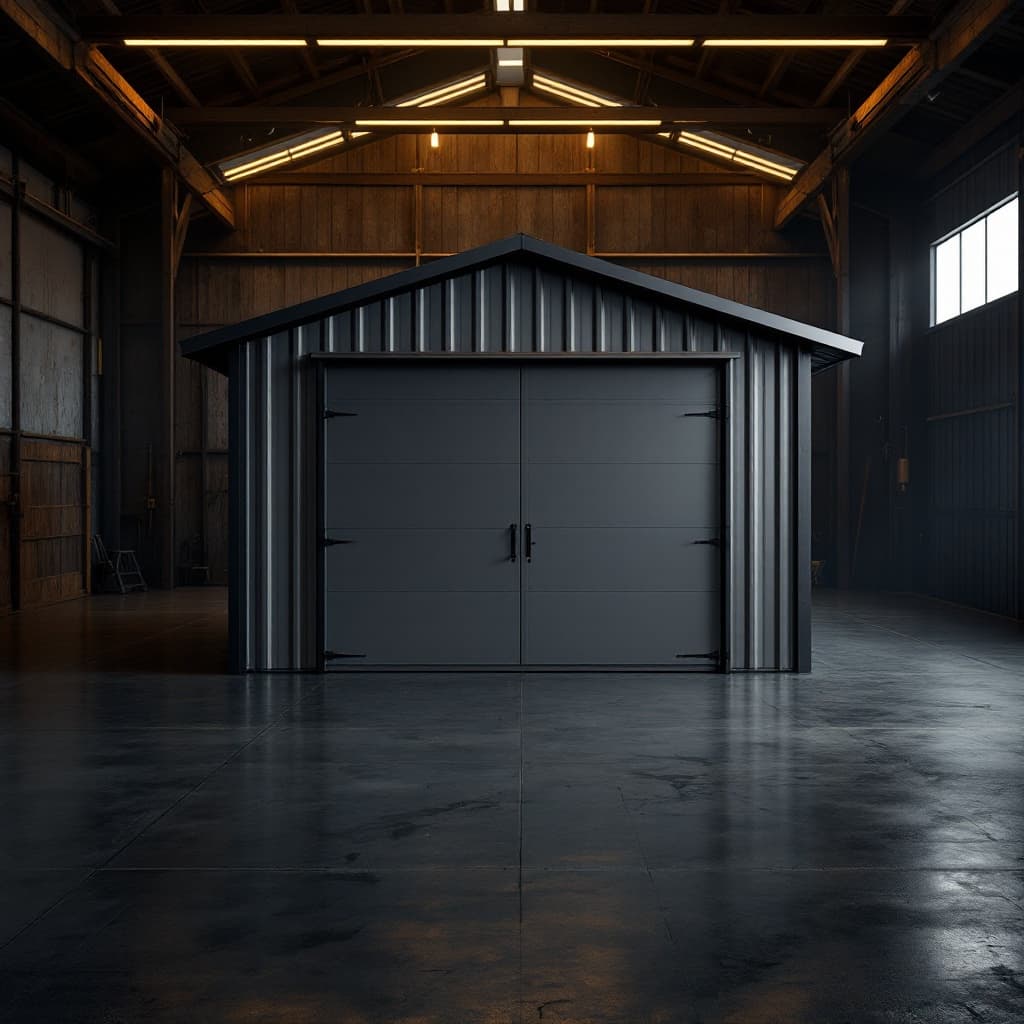 Ironwood Gambrel Wood-Frame Storage Barn 12x20