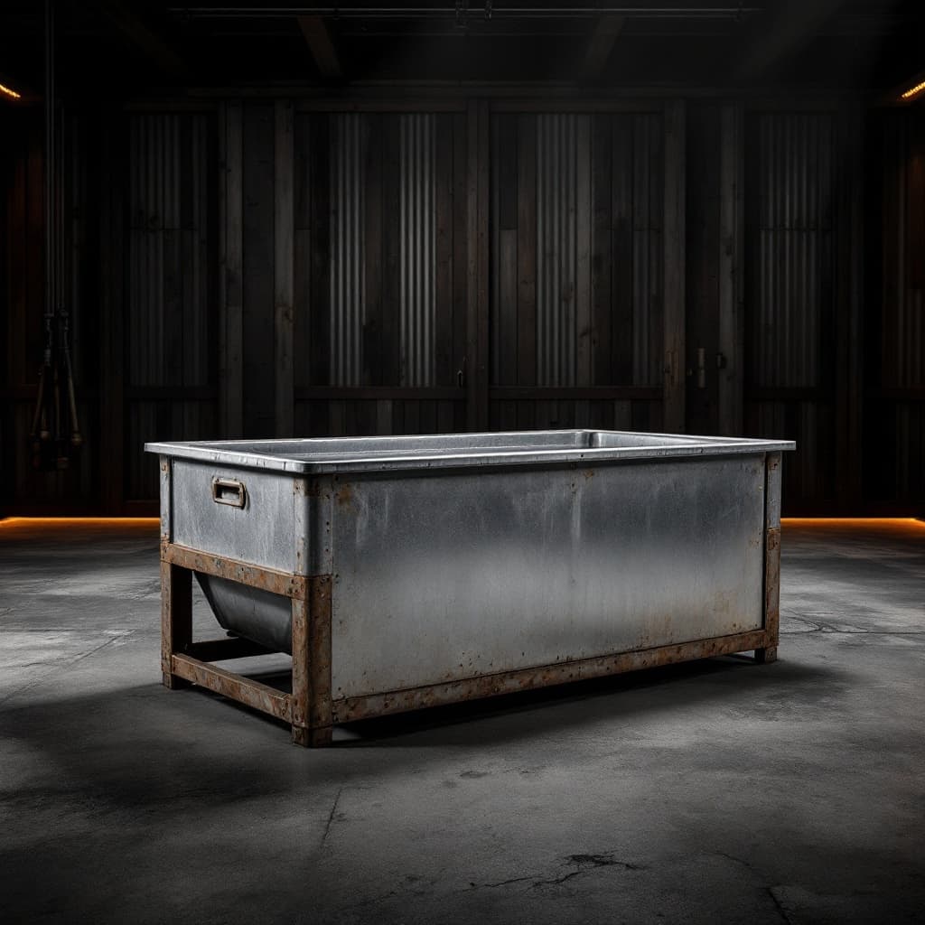 Ironwood 16 Gallon Poly Flatback Utility Tank