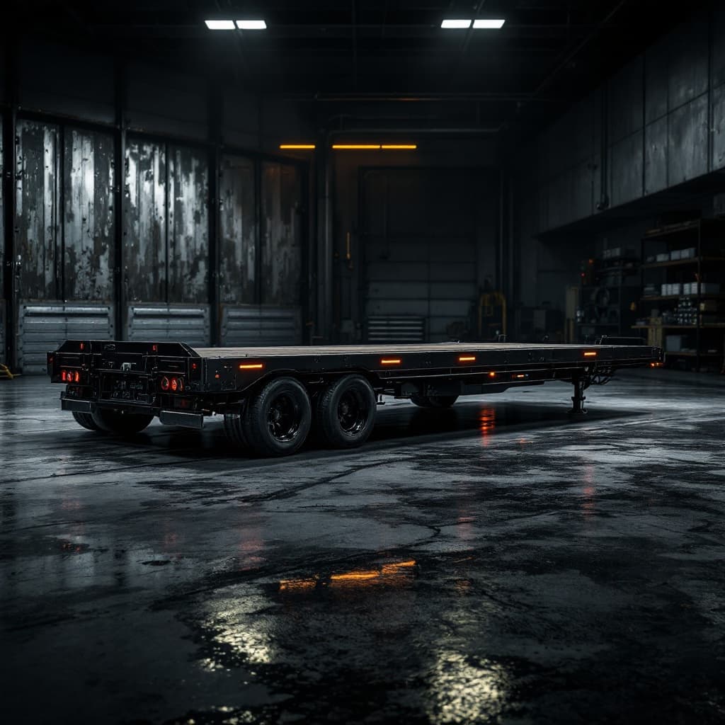Ironwood 7x16 Flatbed Utility/Car Hauler, 7,000 GVWR
