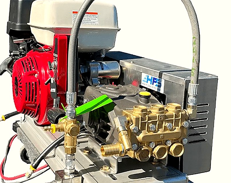 New BE 643HD Hot Water Pressure Washer 3000 PSI 4.0 GPM Honda GX390 Engine
