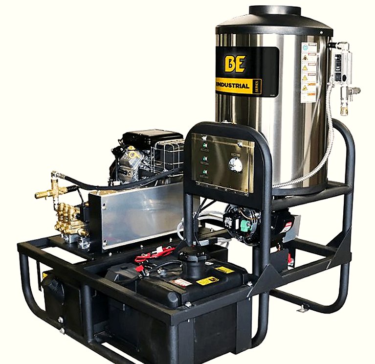 New BE Z5535GPBDV Hot Water Pressure Washer 3500 PSI 5.2 GPM Vanguard Engine